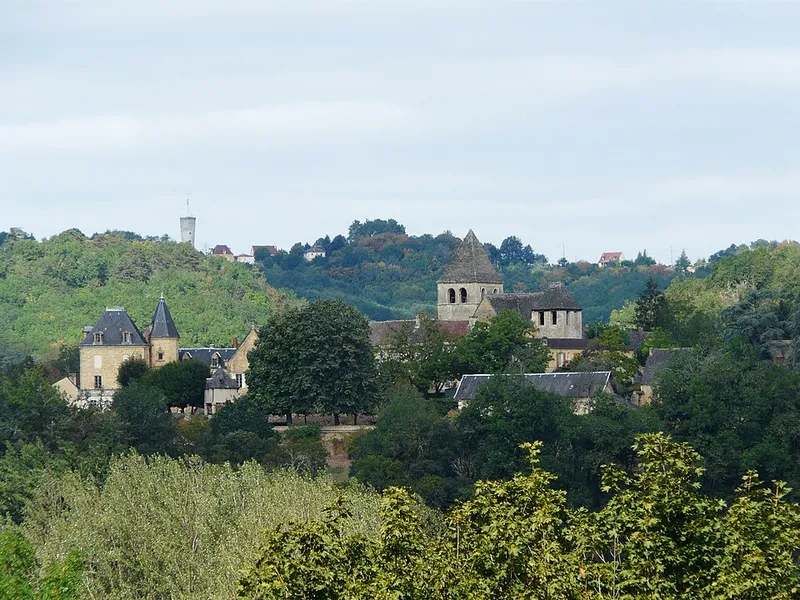 Vue de Vitrac, Dordogne