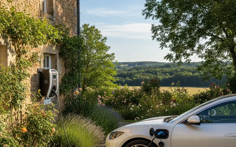 Borne de recharge véhicule électrique en Dordogne — S&C Dépan'elec 24